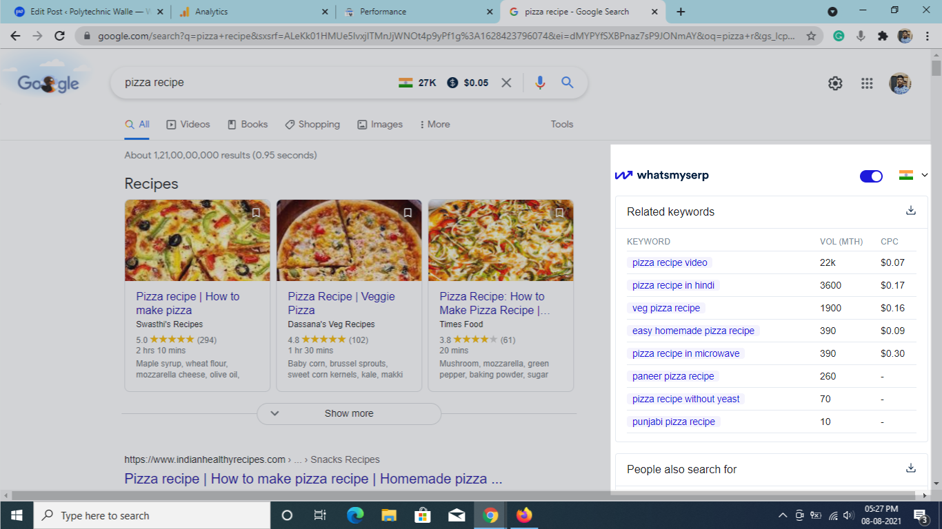 whatsmyserp seo tool
